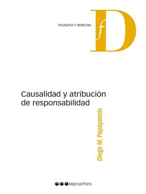 cover image of Causalidad y atribución de responsabilidad